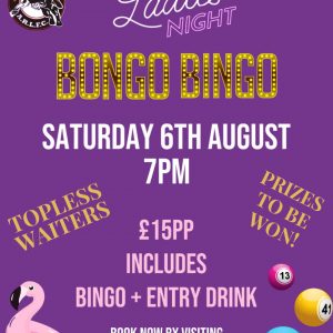 Ladies Night Bongo Bingo